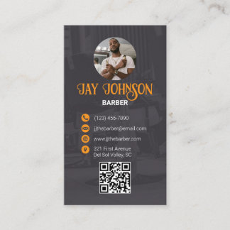 Barre | Barbershop| Carte de visite coiffeur