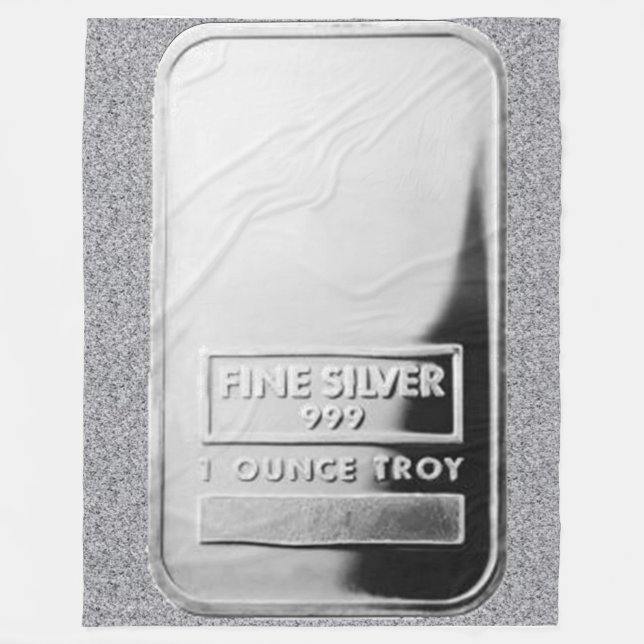 BARRE D'ARGENT Couverture en polaire (Devant)