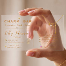 Barre de Charme de Luxe Moderne Personnalisée