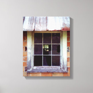 Barre Fenêtre Art rustique Imprimer sur toile embo