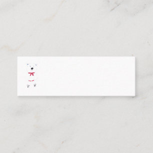 Barry Bear Mini Cartes de visite