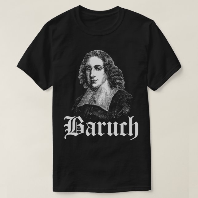 Baruch Spinoza  Portrait médiéval Pullover  (Design devant)