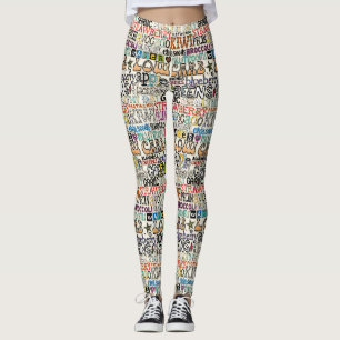 BAS leggings en CARBONE