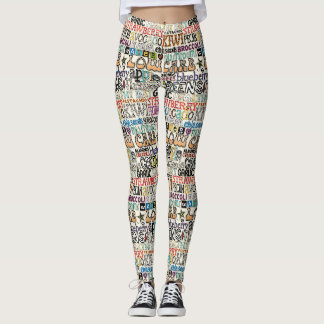 BAS leggings en CARBONE