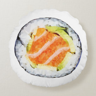 Bas poly coussin géométrique de sushi