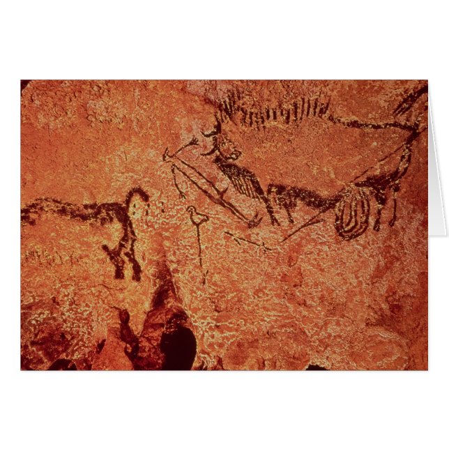 Basculez la peinture d'une scène de chasse, (Devant horizontal)