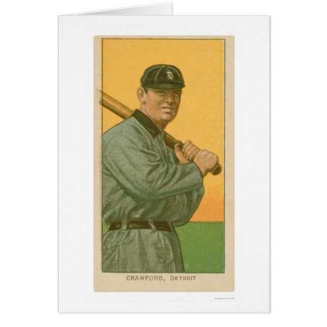 Base-ball 1911 de Sam Crawford (Devant)