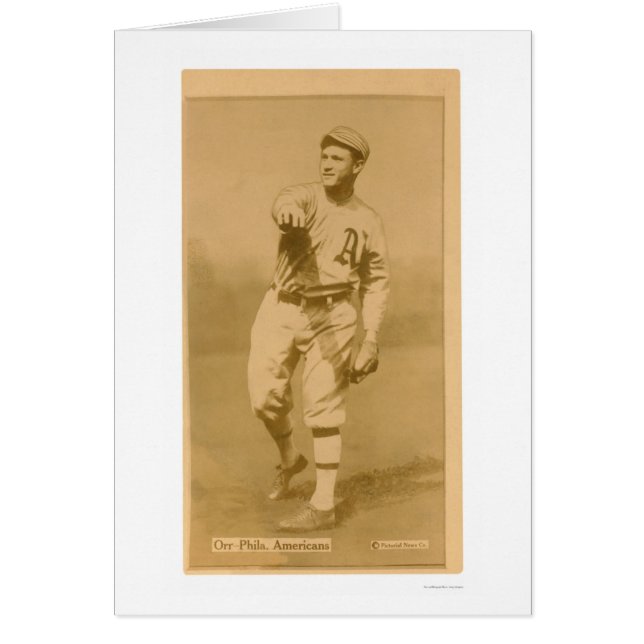 Base-ball 1914 d'athlétisme de Bill Orr (Devant)
