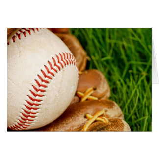 Base-ball avec le gant