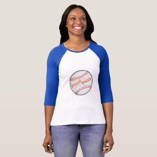 Base-ball raglan Dilly Dilly de douille du T-shirt