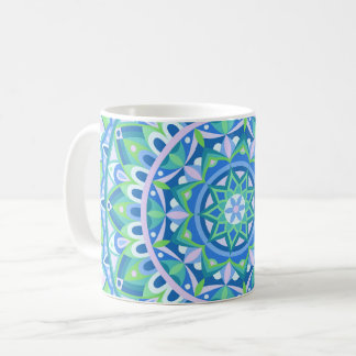Base bleue Mandala Mug