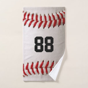 Baseball avec numéro personnalisable