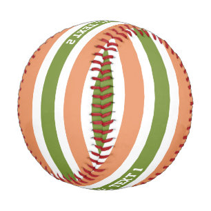 Baseball Balle de base-ball sur mesure Motif