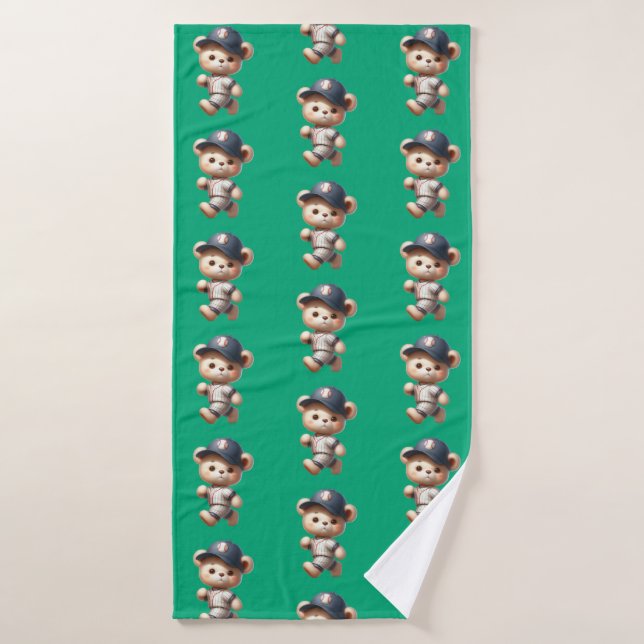 Baseball Bears 1 (Serviette de bain)