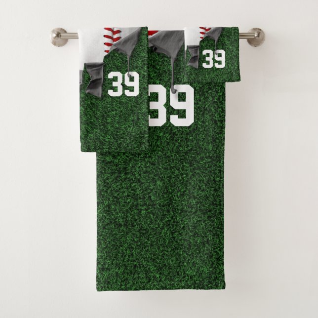 Baseball déchiré (En situation)