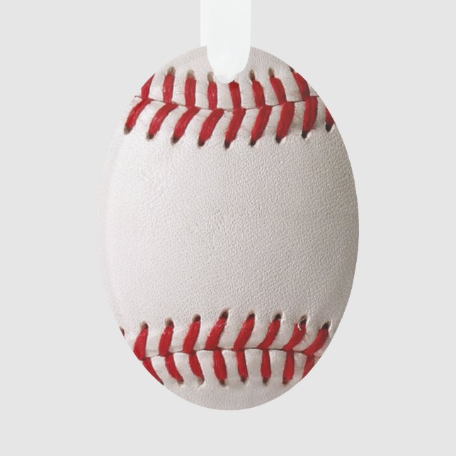 Baseball et Softball Classiques Couture Rouge (devant)