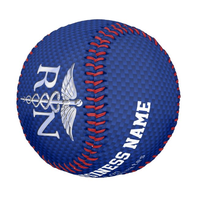 Baseball Infirmière inscrite personnalisée Votre balle de t (Angle)