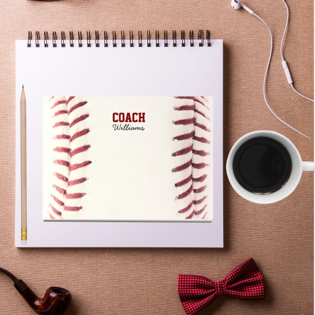 Baseball Look Personnalisé Coach Post-It Notes (Créateur téléchargé)