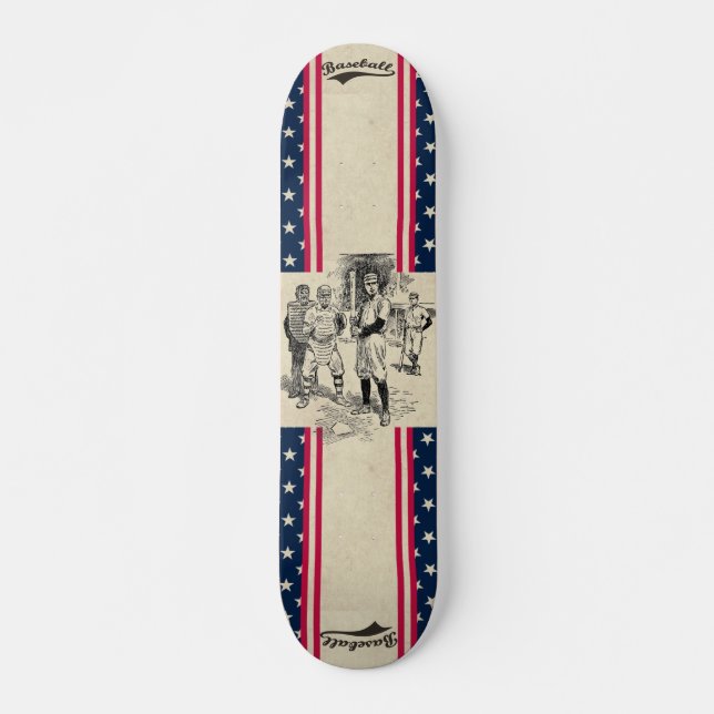 Baseball : Players Skateboard (Devant)