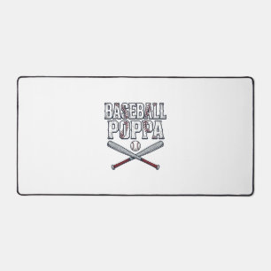 Baseball Poppa Vintage Gravure Design de T-Shirt_1