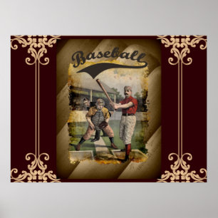 Baseball : Poster vintage