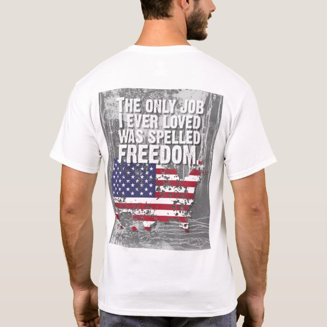 Basic Dark T-Shirt – Freedom Job (Dos)