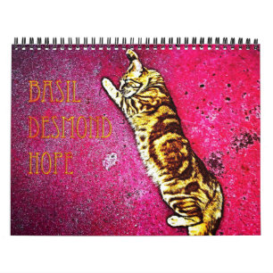 Basil Ginger Chat Calendrier personnalisé 2023