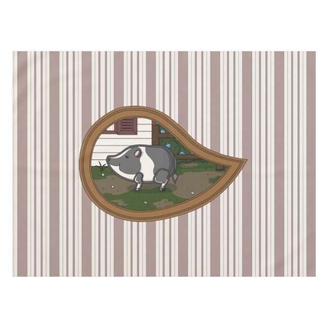 Basil la nappe de cochon (Devant (Horizontal))