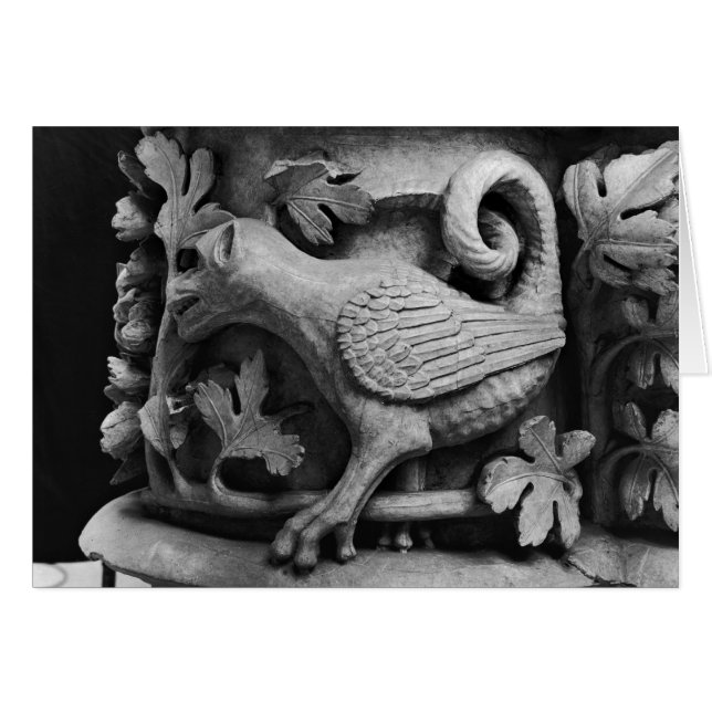 Basilisk, capitale de la Cathédrale Notre-Dame (Devant horizontal)