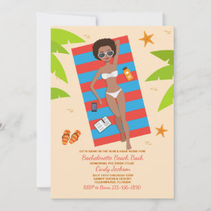 Bask Dans Le Soleil 2 Bachelorette Invitation