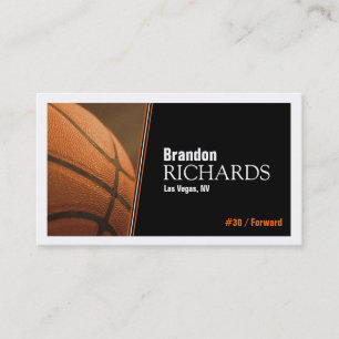 Basket-ball - cartes de visite