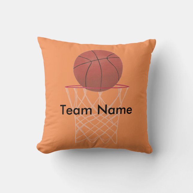 Basket-ball en filet, Coussin (Recto)