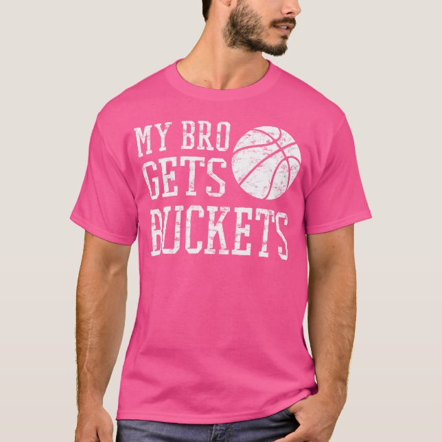 Basket-ball Frère Soeur Fun Tshirt (Devant)