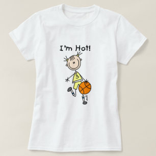 Basket-ball je suis T-shirts et cadeaux chauds