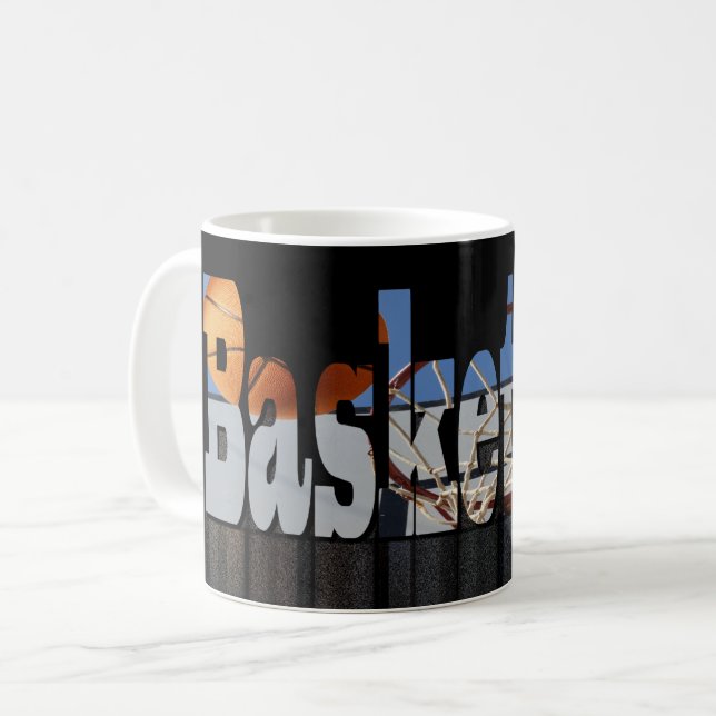 Basket-Ball Le Meilleur Jeu, Café Mug (Devant gauche)