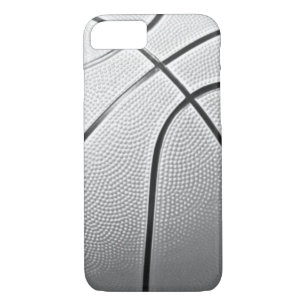 Basket-ball noir et blanc iPhone 7 Coque