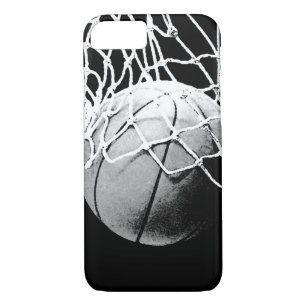 Basket-ball noir et blanc iPhone 7 Coque