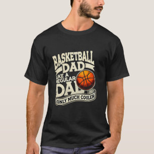 Basket-ball Papa Père aime Basket-ball T-shirt
