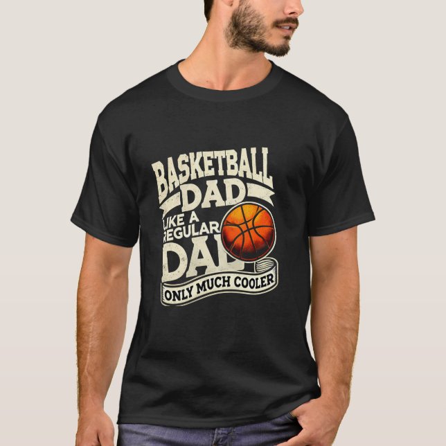 Basket-ball Papa Père aime Basket-ball T-shirt (Devant)