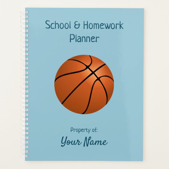 Basket-ball - Planificateur Scolaire - HAMbyWG (Devant)