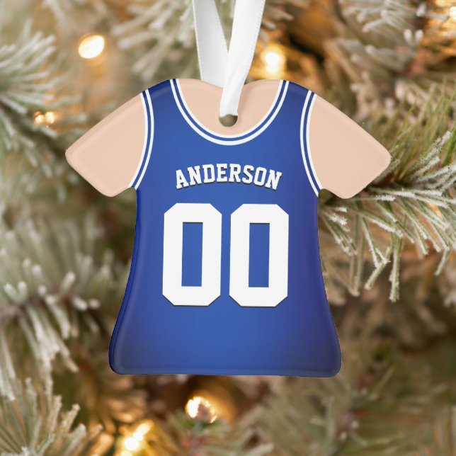 Basket-ball sans manches couleurs équipe bleu et b (Arbre)