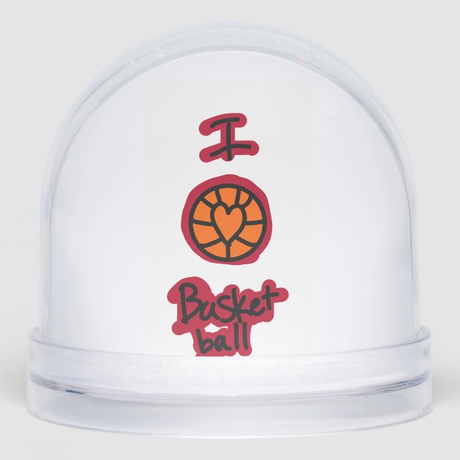 basket ball snow globe (Avant)