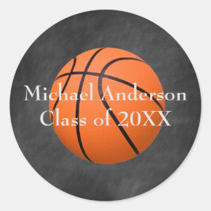 Basket-ball sur tableau de bord - Sticker pour gra