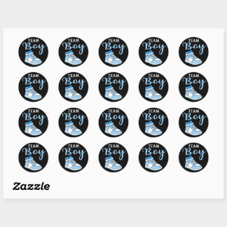Basket Ball Team Garçon genre révéler Stickers