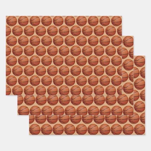 Basket Basket Sport Design Ensembles de papier à e (Lot)