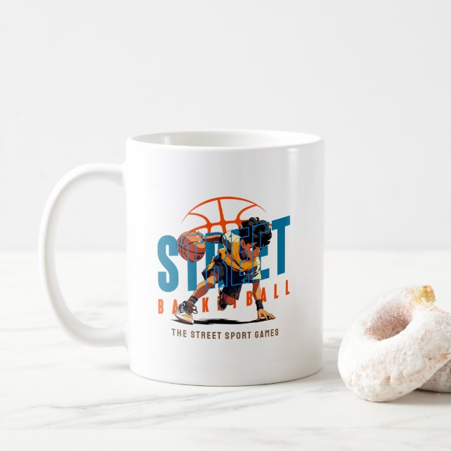 Basket de rue | 11# Mug classique (Avec donut)