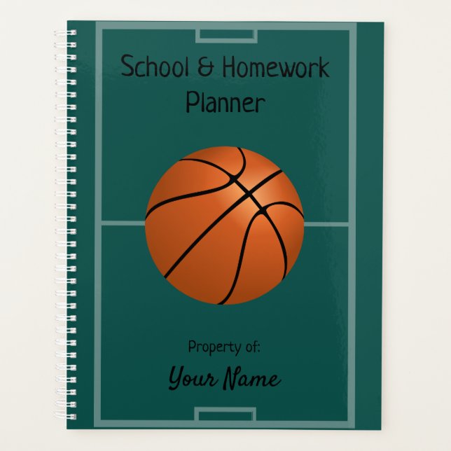 Basket - Planificateur scolaire - HAMbyWG (Devant)
