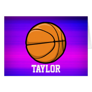 Basket; Violet Bleu et Magenta