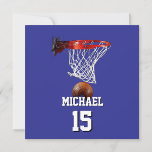 Basketball Ajoutez Votre Nom & Numéro Pop Art