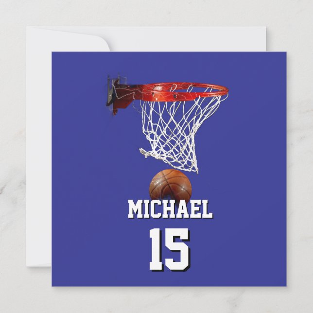 Basketball Ajoutez Votre Nom & Numéro Pop Art (Devant)